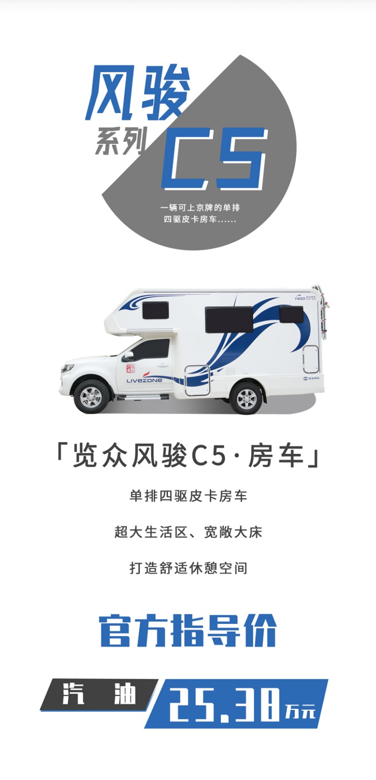 這樣的汽油四驅(qū)房車，還能上京牌